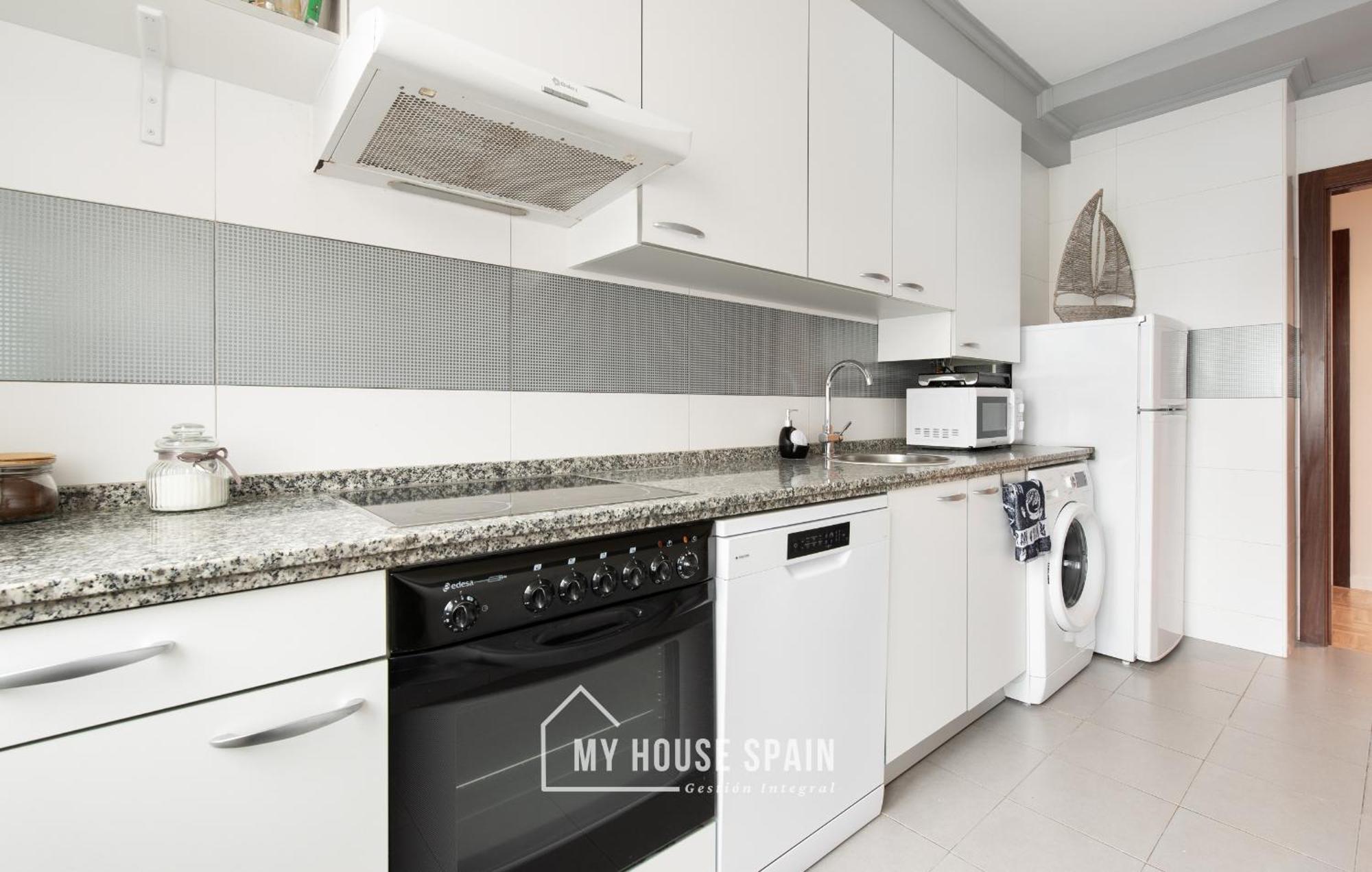 Myhousespain- Precioso Piso Playa Poniente Gijón Exterior foto